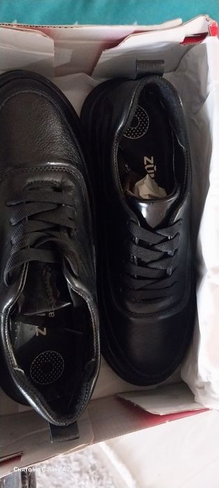 Кросовка натуральный кожа