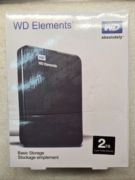 2TB WD Western Digital НОВ