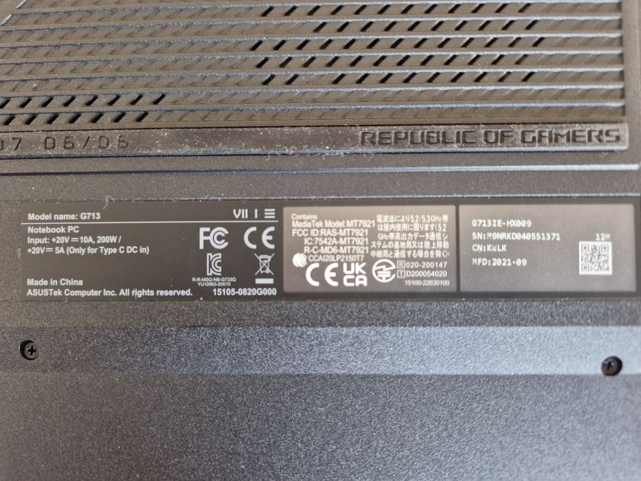 Ноутбук Asus G713