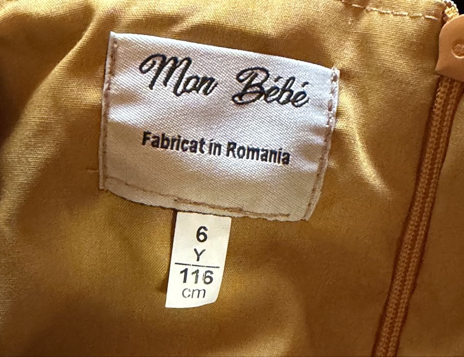 Rochita eleganta, 116 cm, 6 ani