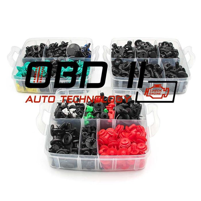 Ремонтен комплект крепежи и инструменти за автомобили 620 броя