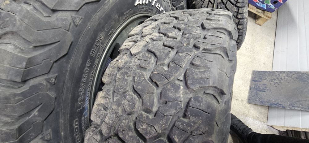 Джанти с гуми 17” jeep wj bf goodrich AT