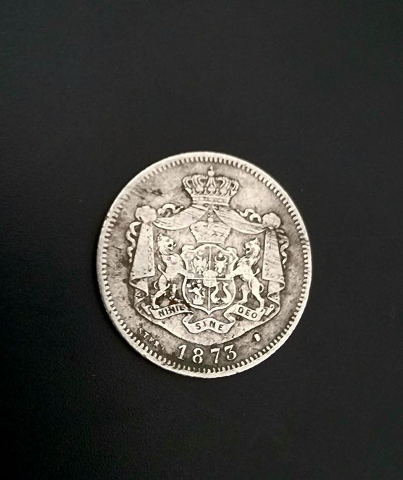 1 leu 1873 argint