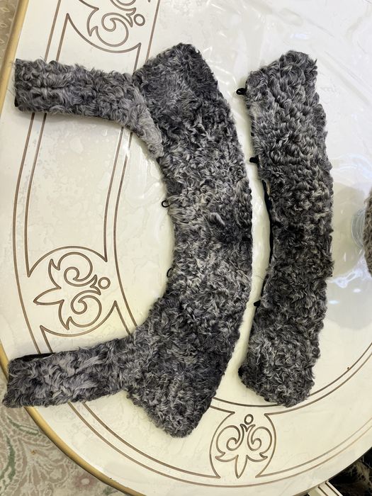 Шапка каракуль с воротником