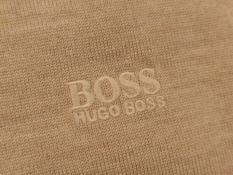 Pulover Hugo Boss - Cappuccino Regular