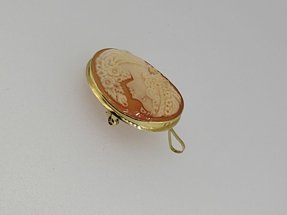 Pandantiv/broșă aur 18k 3.61gr (r)