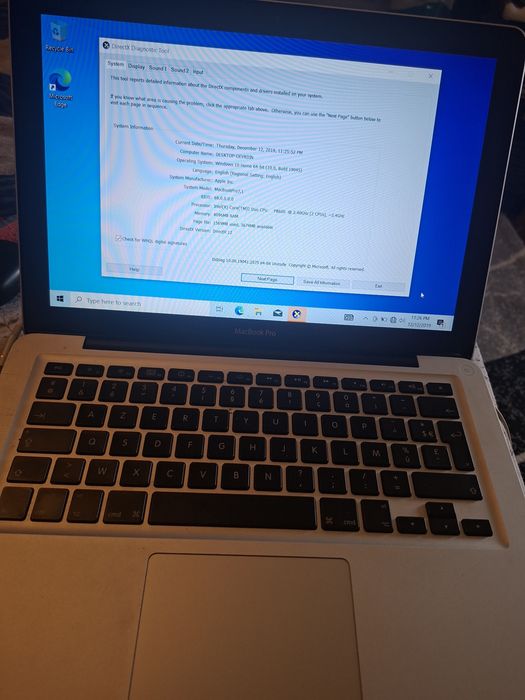 Vand macbook pro