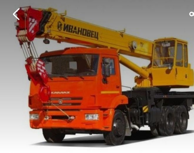 Услуги автокрана. Кран.25тон