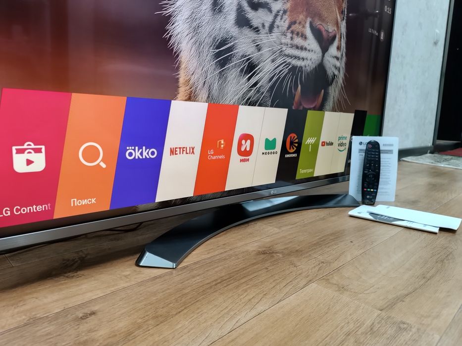 ТЕЛЕВИЗОР Смарт 125см LG 4k с документами.