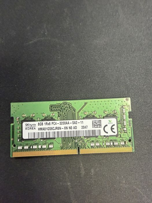 Memorie laptop SKhynix 8 GB DDR 4 HMA81GS6CJR8B-XN