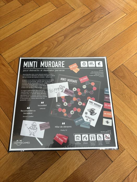 Minti murdare - boardgame