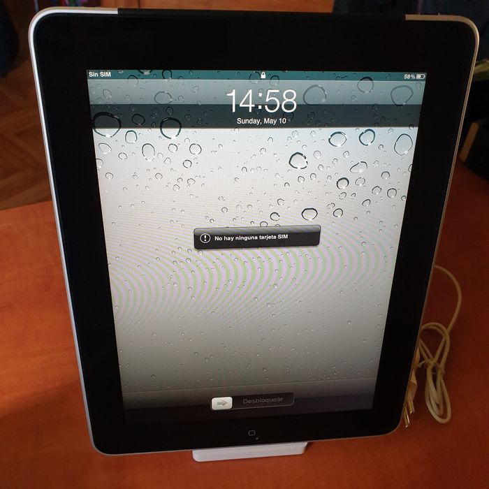 Ipad 1 A1337 64gb. WiFi +Celular +Dock