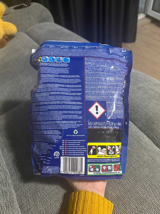 Capsule masina de spalat vase Finish Quantum 60 bucati