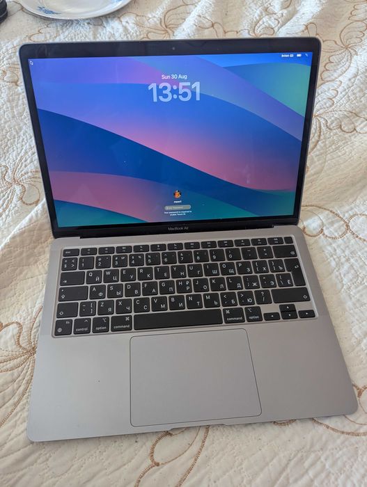 MacBook Air M1 2020 13.3" 16GB RAM 512GB SSD — батерия 96%