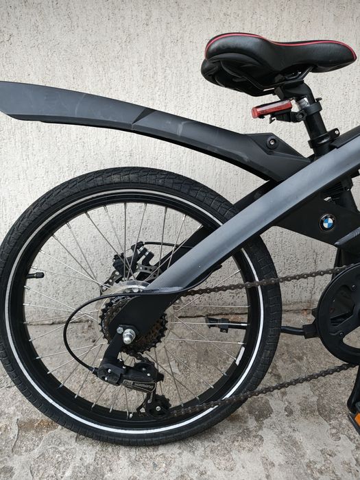 Bicicleta copii BMW JUNIOR 20 Zoll, original, frane disc, negru mat 6-