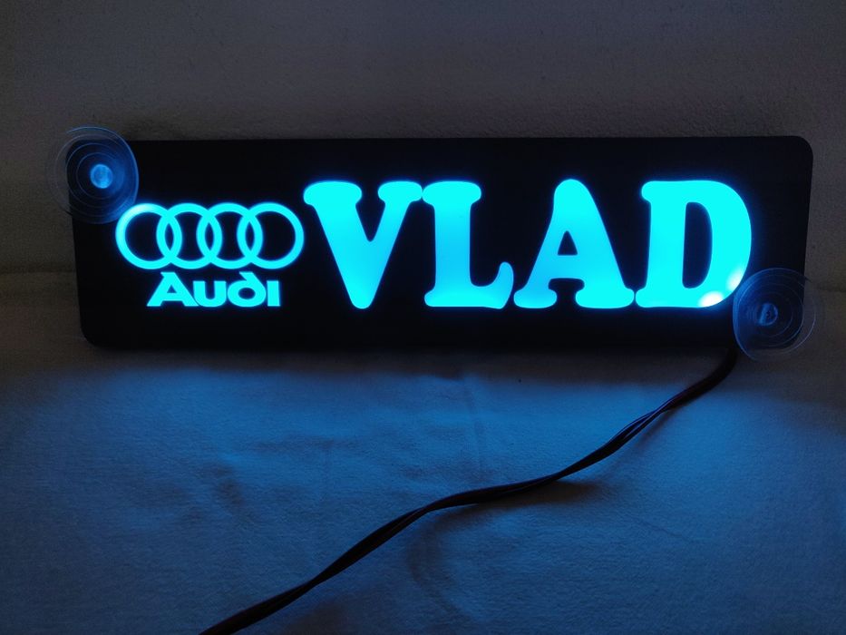 Placă nume cu led TIR dubita autocar autobuz
