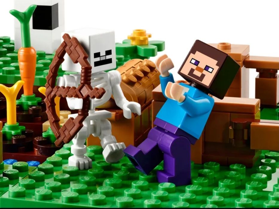 Лего майнкрафт ферма