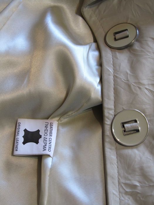 Sacou din piele pentru damă