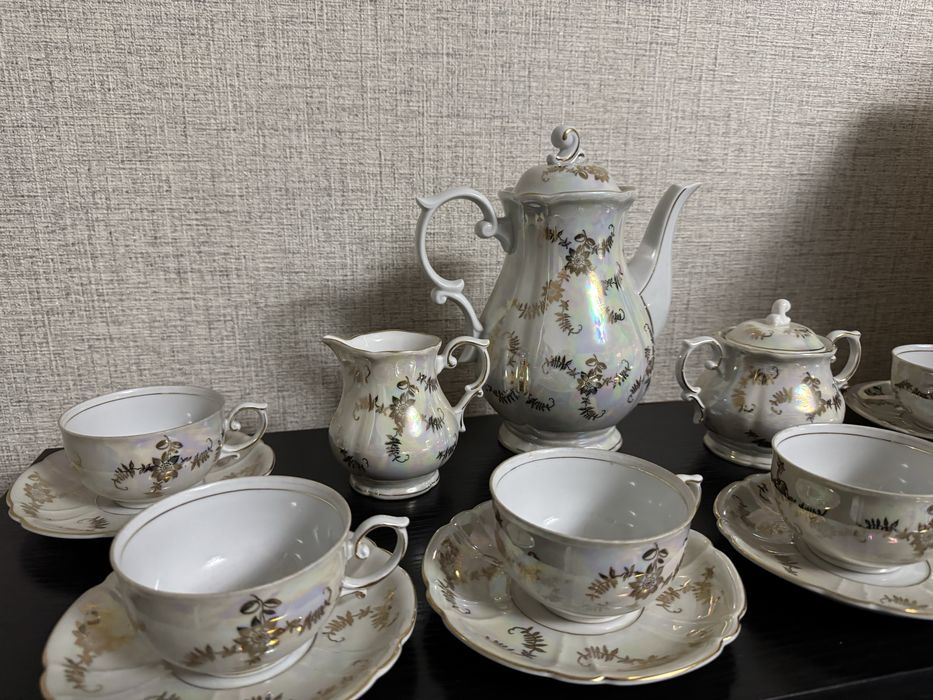Чайный сервиз элитный фарфор