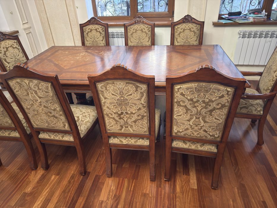 Стол и стуля 10 шт