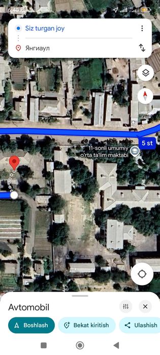 Мирзаободда 2 этаж 1100 КВ бино ва 28 сутик ери сотилади