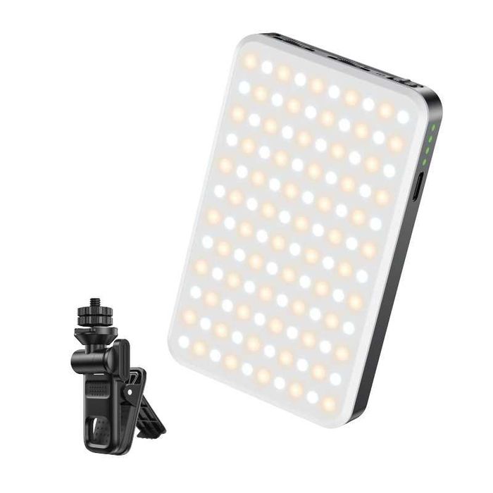Yesido DH12 Ультратонкая селфи-лампа 120 LED/3000mAh/6W/ 2500K–6500K