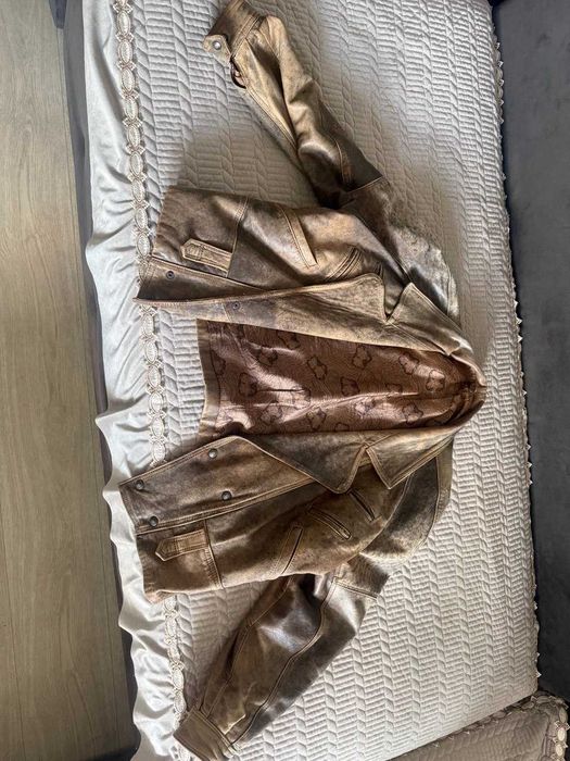 Винтажная Кожанка