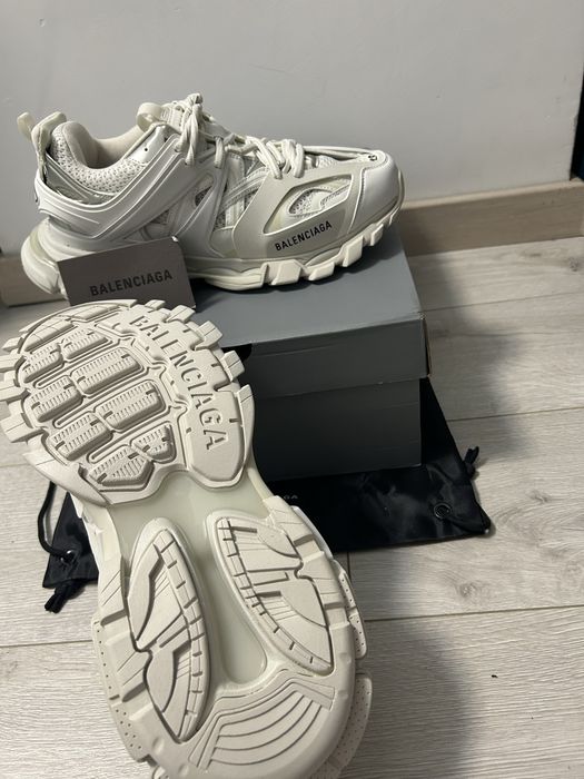 Adidasi Balenciaga Track Triple White *PREMIUM*