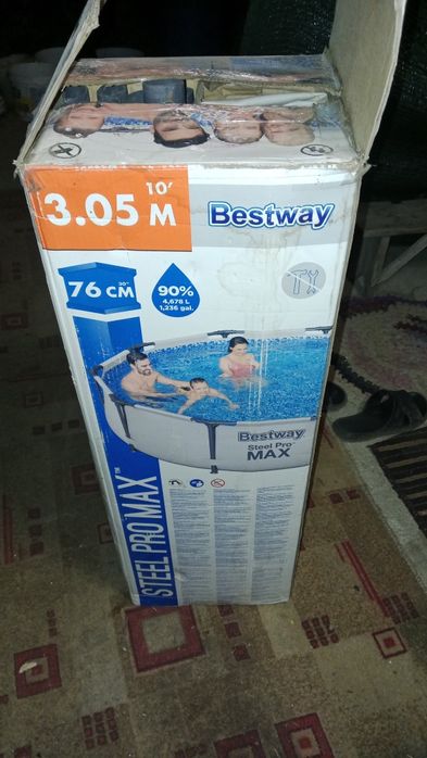 Бу каркасный бассейн