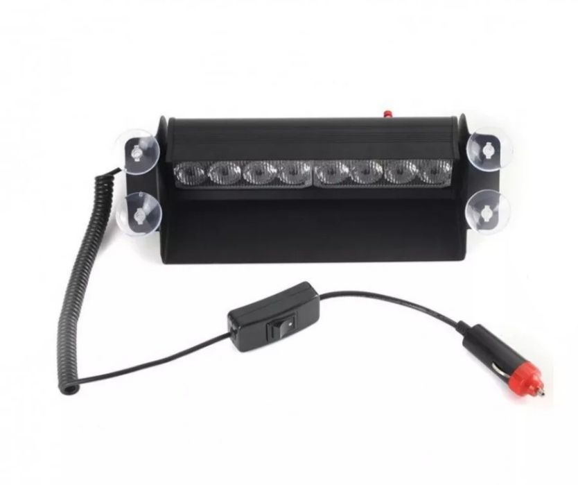 Stroboscop Flash prindere parbriz 8 led