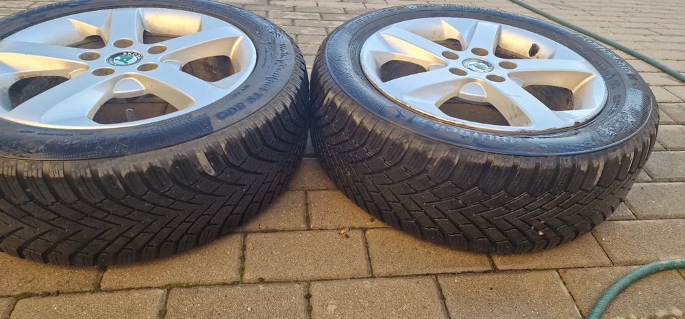 Jante aliaj +Cauciucuri de iarna R16