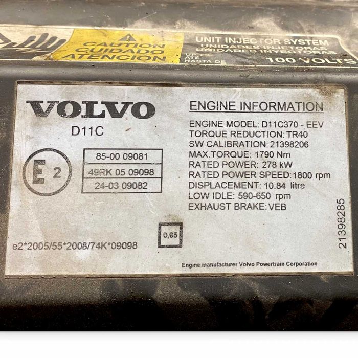 Motor VOLVO FM7-FM12, FM, FMX - Piese de motor Volvo