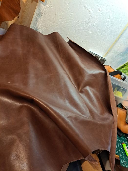Piele tabacita, piele la metru, marochinarie, hand made, leather