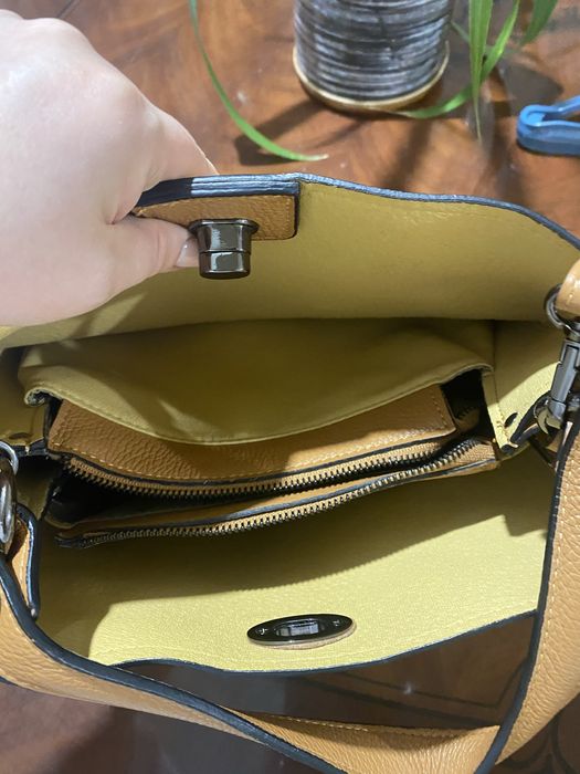 Кожанная итальянкая сумка