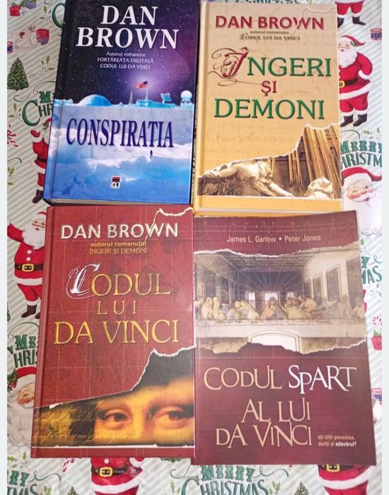 Cărți Dan Brown + Cadou