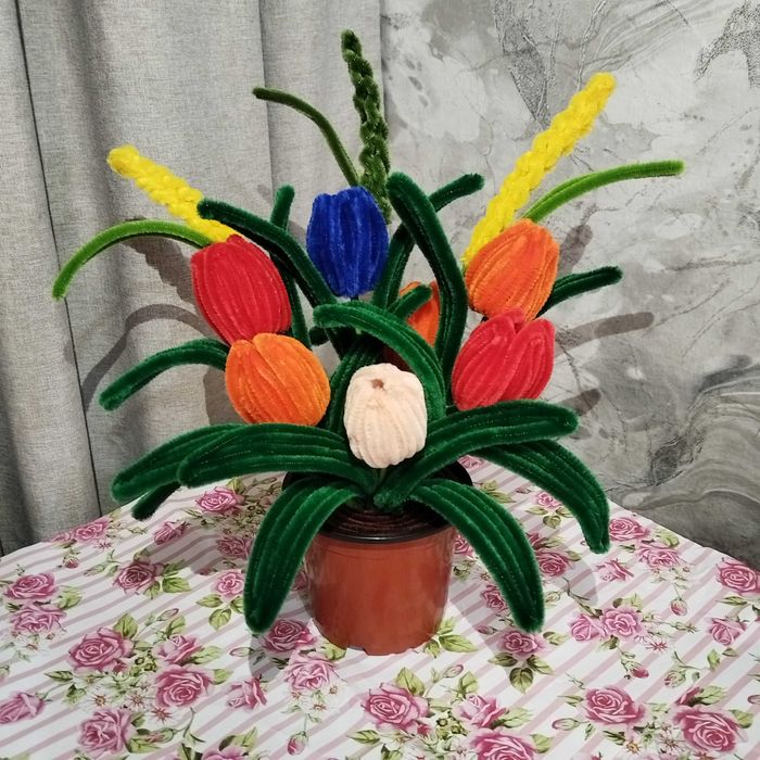 Цветы ручной работы