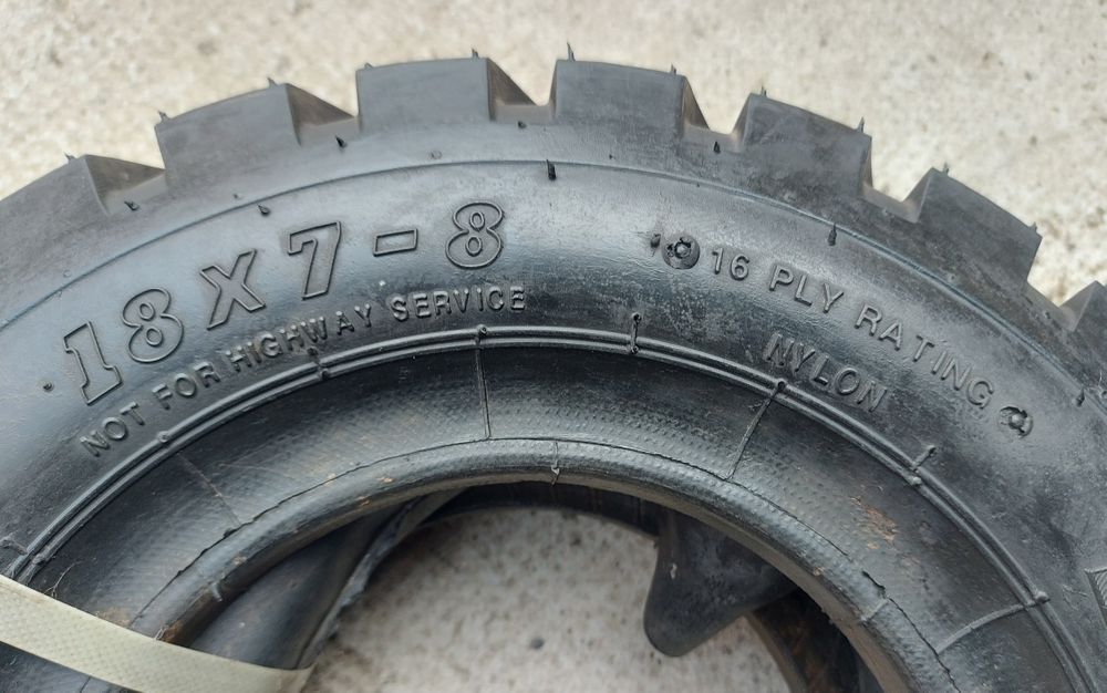 O bucată 18 x 7 - 8 16PLY BKT PL801 stivuitor