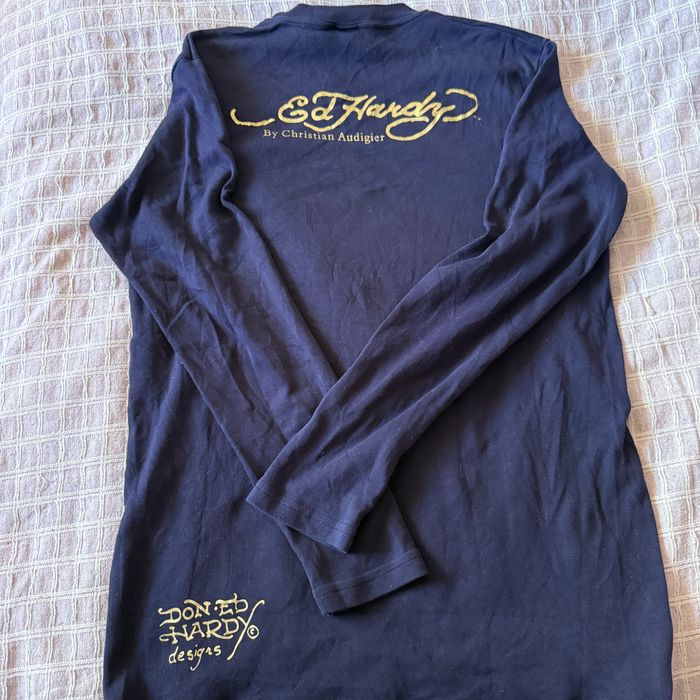Ed Hardy блуза с дълъг ръкав