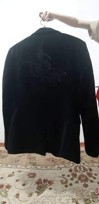 Педжак вельюр одинарный