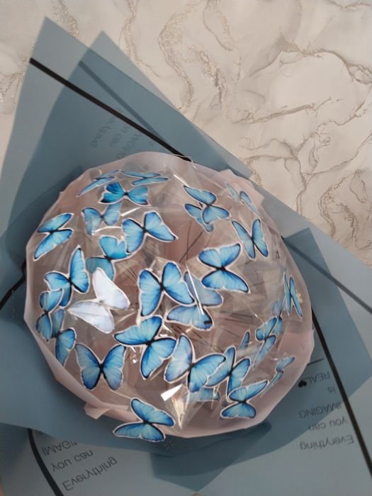 Букет цветов из бабочек