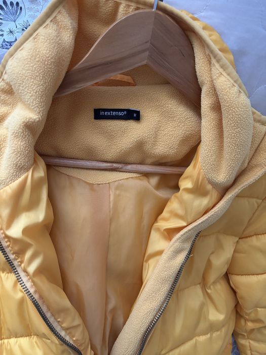 Geaca  de primavara dama,galben mustar,marimea M