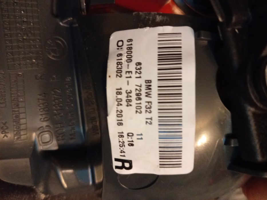 Stopuri sparte mașina BMW 2016