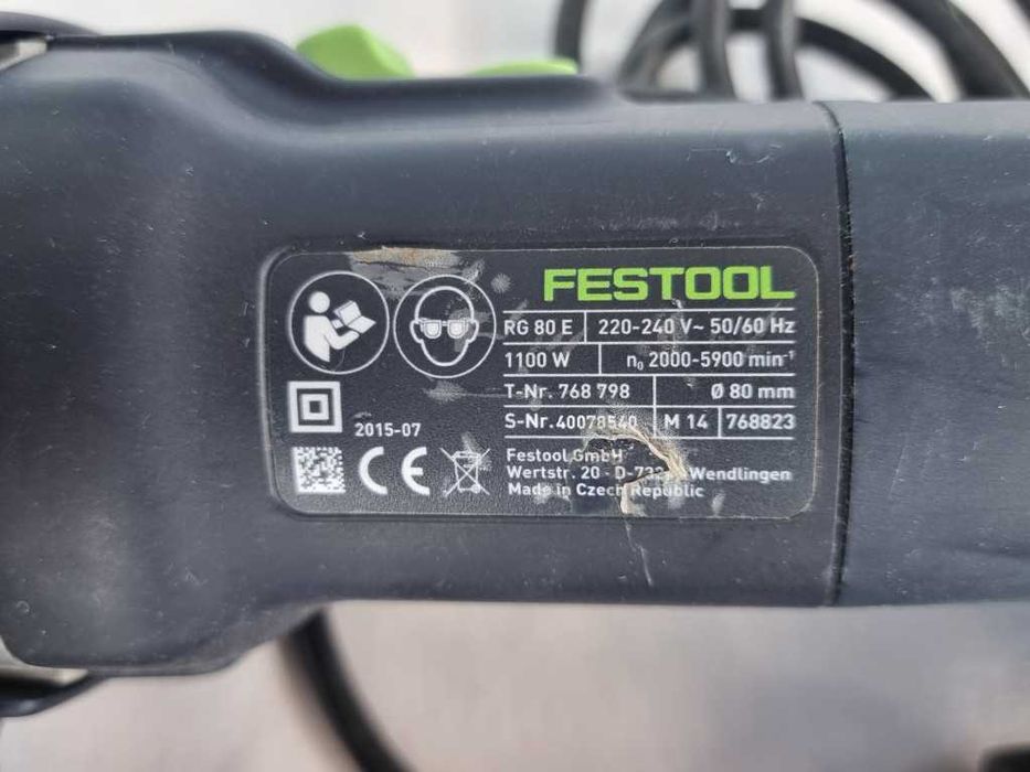 Festool RENOFIX RG 80 E - Санираща фреза