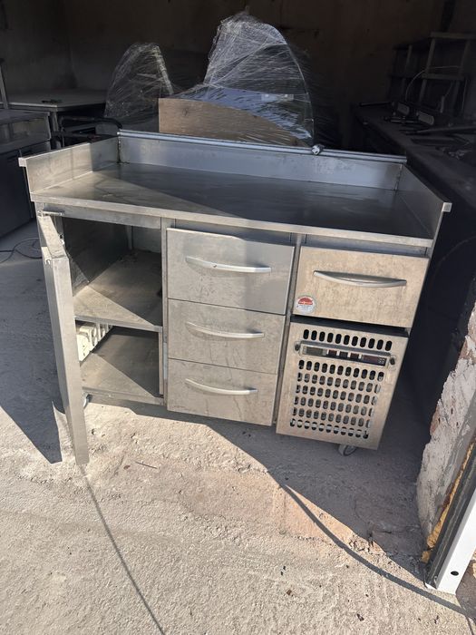 Хладилна маса 120см