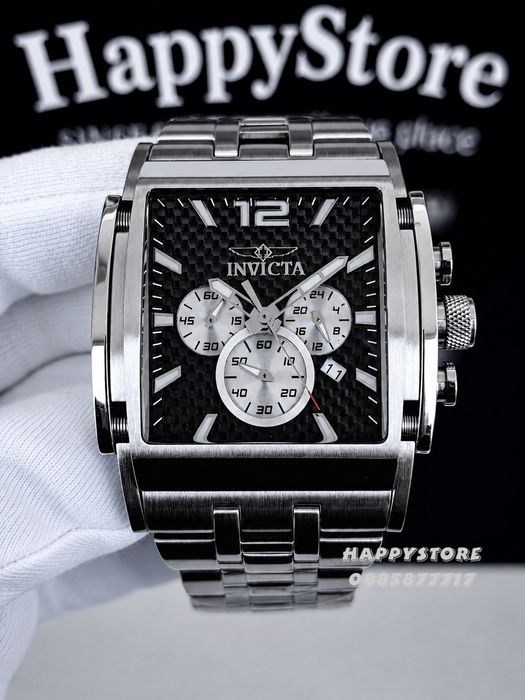 INVICTA Powertrain Silver 48 mm, Инвикта нов мъжки часовник