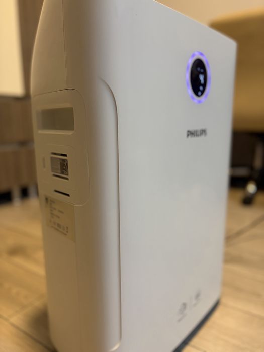 Purificator aer PHILIPS AC2729/50, 4 trepte viteza, Hepa, Umidificare, alb-negru
