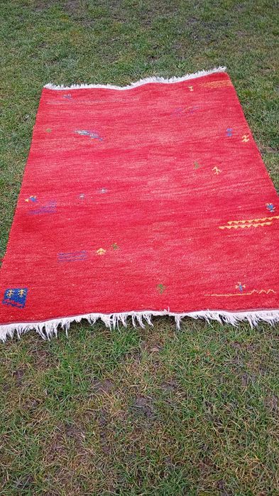 Covor lana lucrat manual