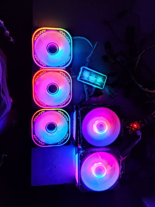 Argb куллера для кейса 120mm