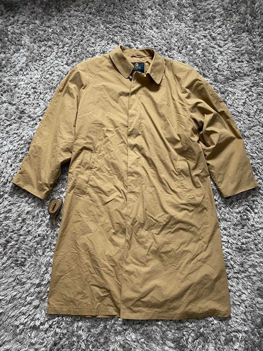 palton lung/trenci barbatesc bugatti crem