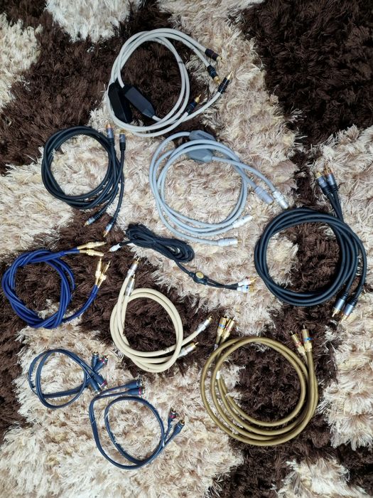 Cabluri audio rca to rca si jack to rca Van Den Hul, Monitor Cable, MIT Terminator...